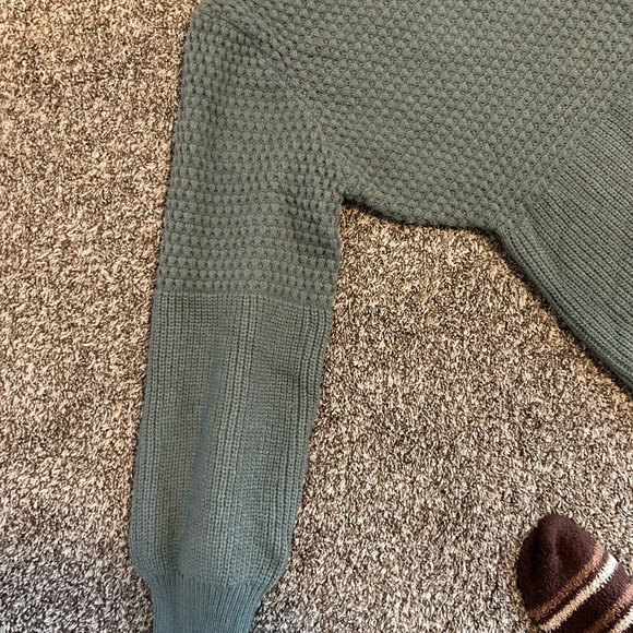 Cupshe knit green sweater dress - Picture 4 of 5